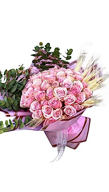 Aşkın Pembe Hali,Kalpten Gelenler,Romantik Pembe Buket